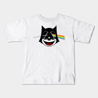 The Dark Side of Felix the Cat Kids T-Shirt